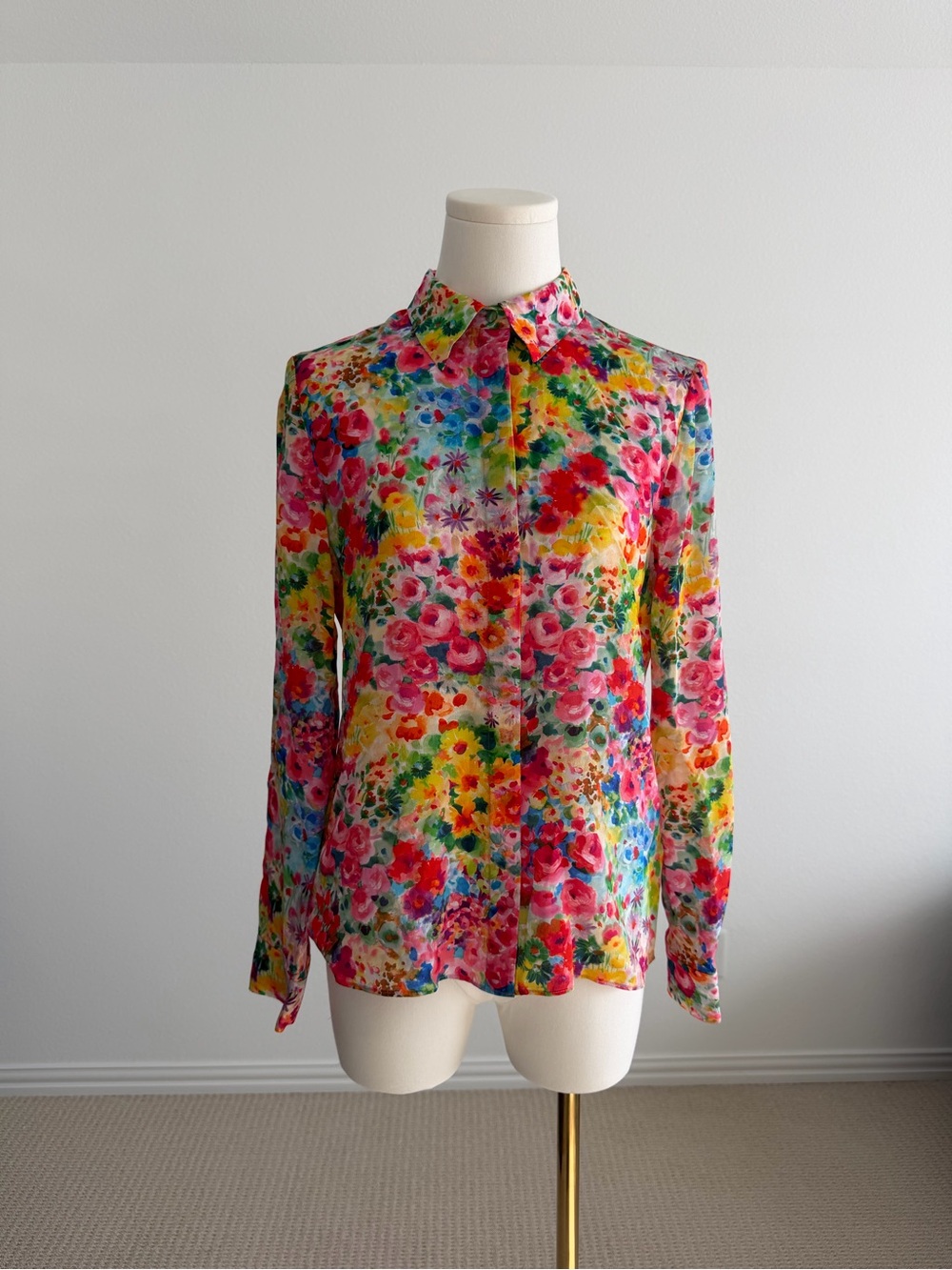 Alice & Olivia Floral Blouse